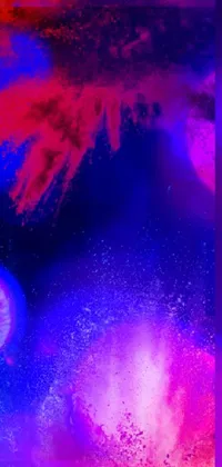 Water Sky Purple Live Wallpaper
