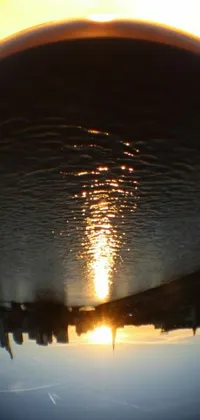 Water Sky Sunset Live Wallpaper