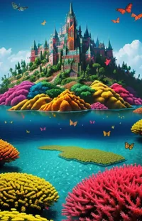 Water Sky World Live Wallpaper