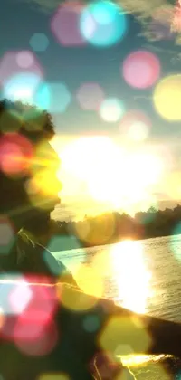 Water Tints And Shades Lens Flare Live Wallpaper