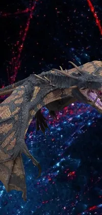 Add a touch of magic to your phone with our 3D dragon live wallpaper