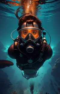 Water Underwater Diving Diving Equipment Live Wallpaper