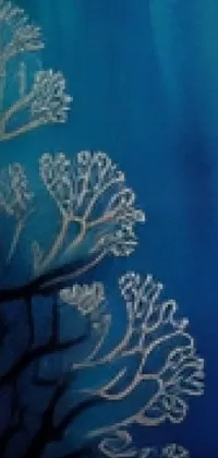Water Underwater Electric Blue Live Wallpaper