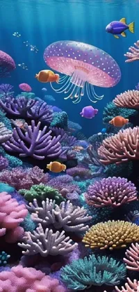 underwater scenery wallpaper