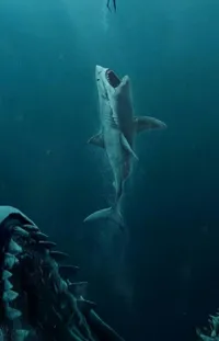 Water Underwater Shark Live Wallpaper