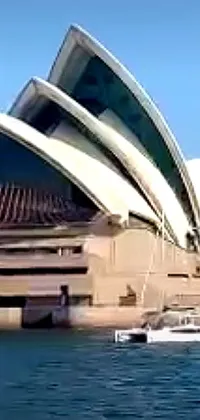 This phone live wallpaper boasts an outstanding quality video of an iconic tourist attraction in Sydney, Australia