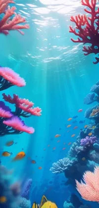 underwater scene  Live Wallpaper
