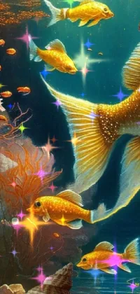animated fish wallpaper mobile