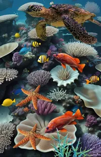 Water Vertebrate Nature Live Wallpaper