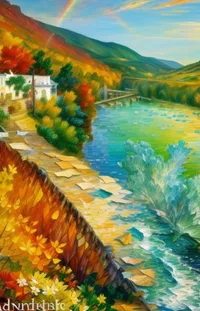 Water Water Resources Art Paint Live Wallpaper