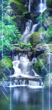 river waterfall Live Wallpaper