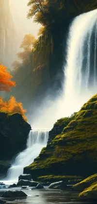 Water fall Live Wallpaper
