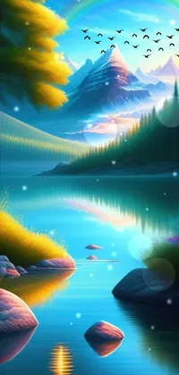 animation nature wallpaper