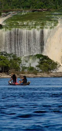 Immerse yourself in a captivating Amazonian scene with this live phone wallpaper