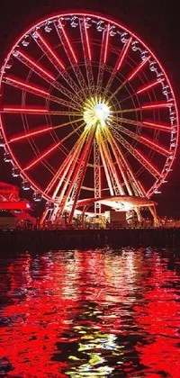 Water Wheel Ferris Wheel Live Wallpaper