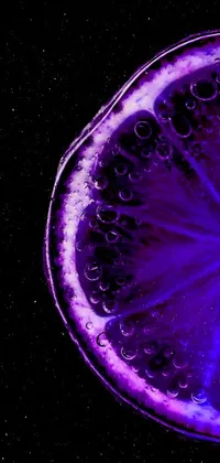 Water Wheel Purple Live Wallpaper
