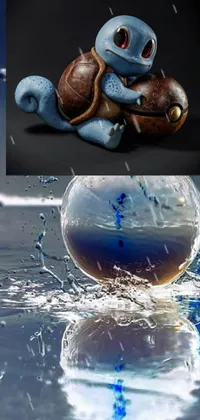 Water World Blue Live Wallpaper