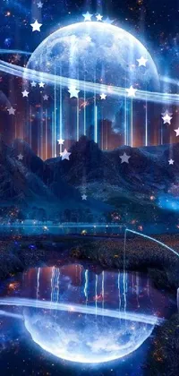 Water World Light Live Wallpaper