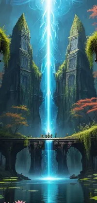 Water World Plant Live Wallpaper