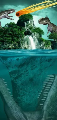 Water World Vertebrate Live Wallpaper