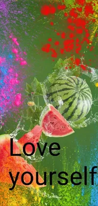 Watermelon Fruit Natural Foods Live Wallpaper