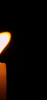Wax Candle Flame Live Wallpaper