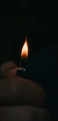 Wax Candle Gesture Live Wallpaper