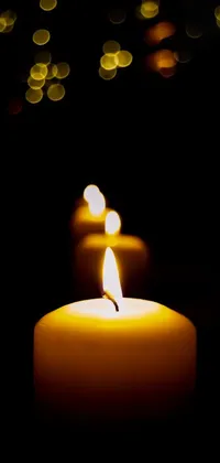 Wax Candle Light Live Wallpaper