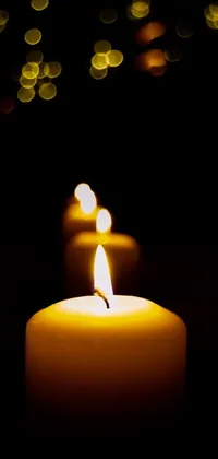 Wax Candle Light Live Wallpaper