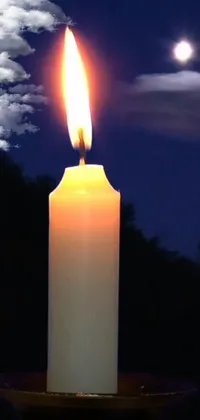 Wax Candle Sky Live Wallpaper