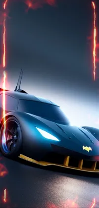 Batmobile  Live Wallpaper