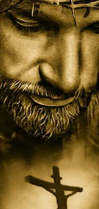 White Art Black Live Wallpaper - free download