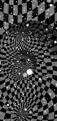Turn your phone into a mesmerizing optical illusion with this live wallpaper
