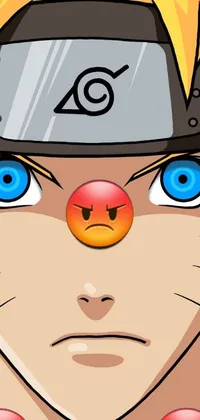 This live wallpaper features a vector art close-up of a person with blue eyes wearing a round helmet, inspired by sci-fi and anime