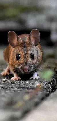 The cute litte mouse Live Wallpaper