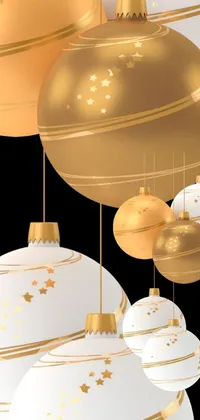 Add a touch of festive magic to your phone with this stunning live wallpaper