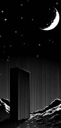 Looking for a striking live wallpaper for your phone? Check out our black and white cityscape with vector art overlays, designed specifically for reddit users