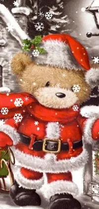 Window Christmas Ornament Toy Live Wallpaper