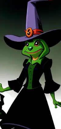 Witch Hat Hat Costume Hat Live Wallpaper