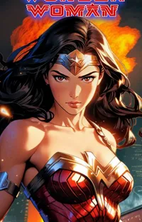 Wonder Woman Human Cartoon Live Wallpaper