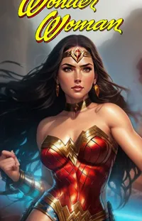 Wonder Woman Poster Beauty Live Wallpaper