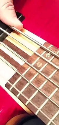 Wood Hand Musical Instrument Live Wallpaper
