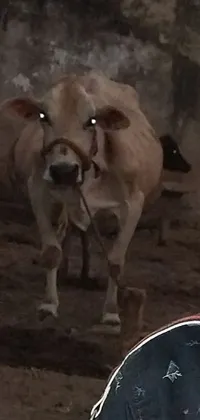 cows eyes  Live Wallpaper