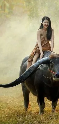 Working Animal Temple Elephants And Mammoths Live Wallpaper