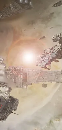 This stunning live wallpaper is a must-have for space and sci-fi lovers