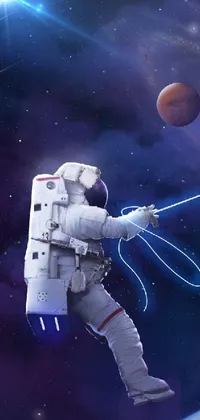 World Astronaut Astronomical Object Live Wallpaper