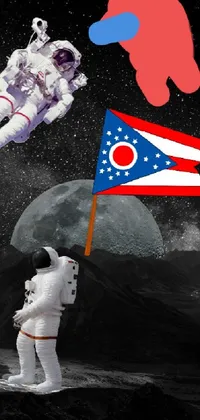 Ohio in moon lol Live Wallpaper