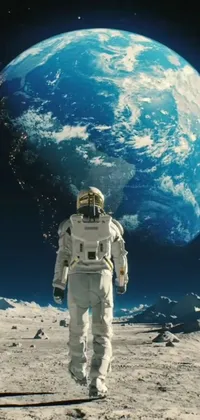World Astronomical Object Astronaut Live Wallpaper
