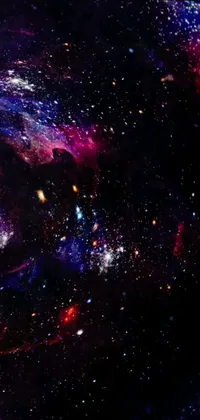 Enjoy a space-fueled adventure on your cellphone with this stunning live wallpaper