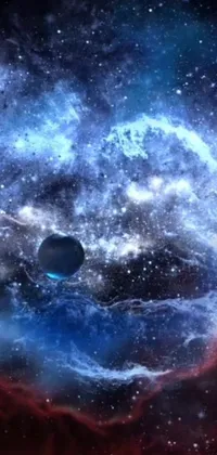 Bring the infinite wonder of the universe to your phone with this captivating live wallpaper